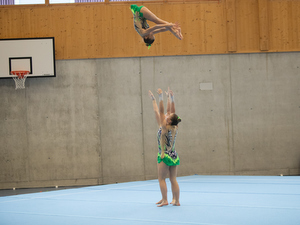 Finja Brunner, Svenja Baumann und Sofie Stierli